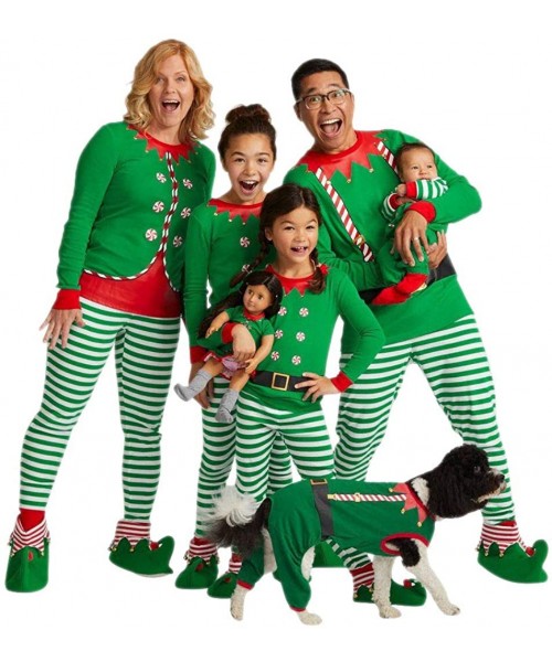 Sleep Sets Holiday Christmas Pajamas Family Matching Pjs Set - Kid - C218AXW54AA