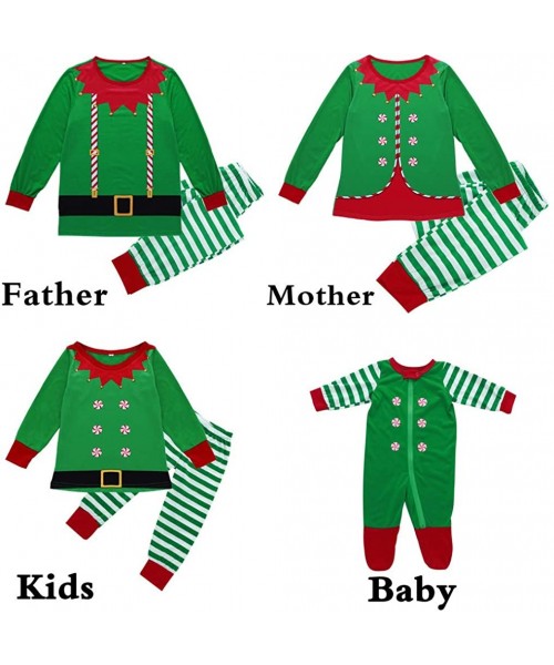 Sleep Sets Holiday Christmas Pajamas Family Matching Pjs Set - Kid - C218AXW54AA