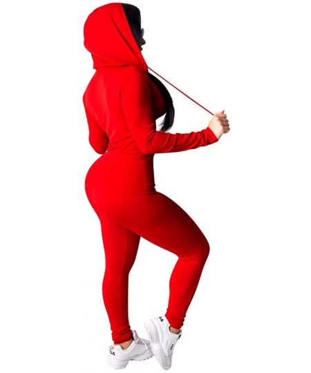 Sets Two Piece Tracksuit for Women - Casual Long Sleeve Full Zip Hoodie Sweatshirt + Skinny Pants Yoga Workout Jogging Sets -...
