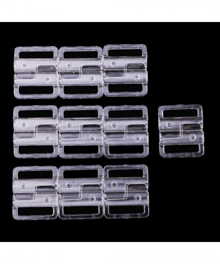 Accessories Clear Bra Accessories Rings Slider Hooks for Straps 30 Pieces - CE19DQICI88
