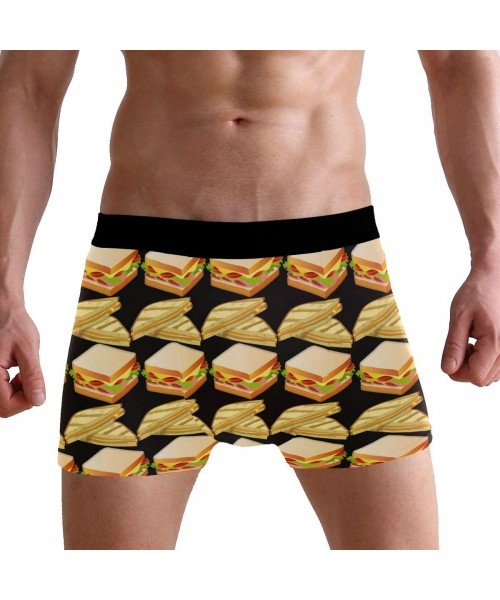 Boxer Briefs Men's Boxers Briefs Food Soft Stretch Underwear - Color2 - CP198N4ZQUO
