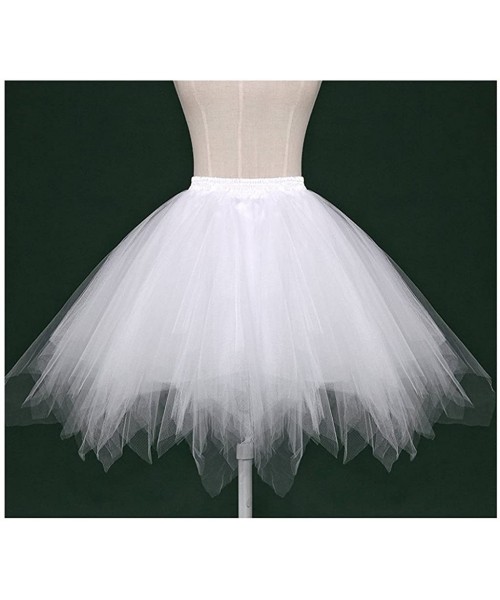 Slips Women's 1950s Vintage Tutu Petticoat Ballet Bubble Skirt (26 Colors) - Lavender - CN12KDDCRWT
