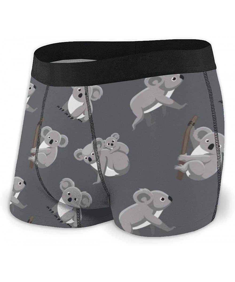 Boxer Briefs Boxer Briefs for Men Boys Youth Cute Koala Personalized Printing Comfort Underwear Briefs - CV1902ZW5ND