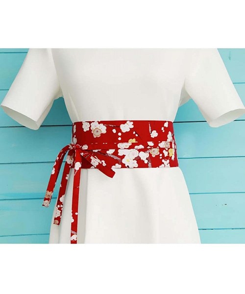 Robes Japanese Yukata Women's Kimono Robe OBI Belt Harajuku Waistband - Colour10 - C418CTMMHQ0