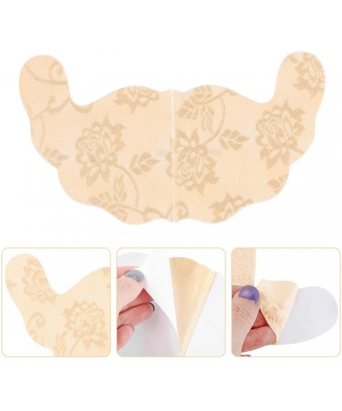 Accessories 5 Pair Women U Shape Adhesive Disposable Breast Petals Lift Up Tape Lace Nipple Cover Bra Pad Invisible Breast Pa...