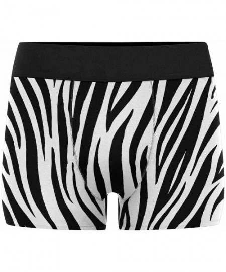 Boxer Briefs Mens Boxer Briefs Underwear Zebra Print L - CK18DYMWNTS