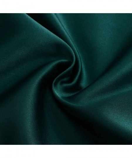 Camisoles & Tanks Women's Camisole Polyester Chiffon Shirt Top Seamless Cami - Deep Green - C7198RLDNMA