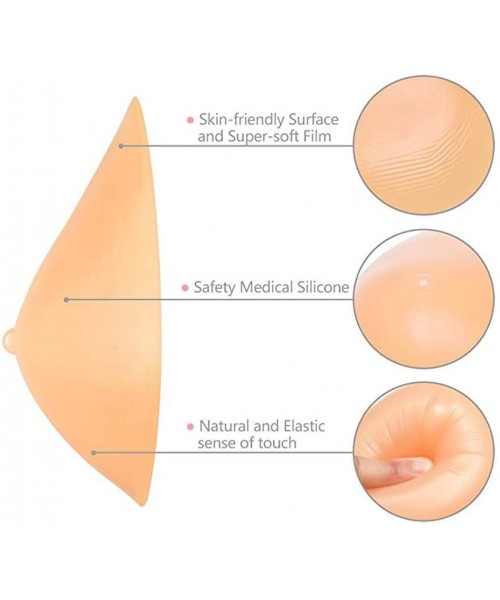 Accessories Only 1Pcs Silicone Breast for Woman Mastectomy Prosthesis Bra Insert Enhancer Pad Fake Breast Prosthetic Breast F...