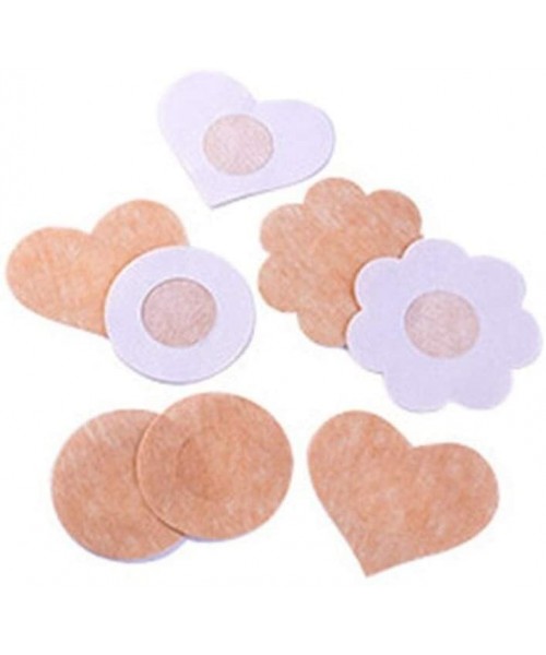 Accessories Invisible Nipple Stickers 5 Pairs/lot Ladies Nipple Cover Disposable Stickers Chest Petals Self Adhesive Invisibl...