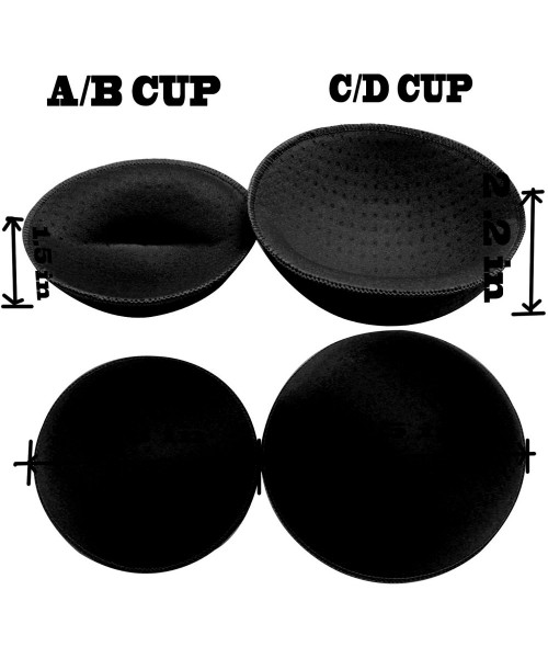 Accessories Round Yoga Bra pad Sports Bra Inserts pads - Black - CO12O1EOSK3