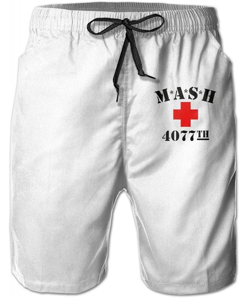 Trunks M.A.S.H Men's Beach Shorts Quick-Drying and Breathable - C719CIZ82I4