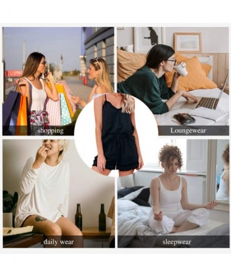 Sets Women Tie Dye Tank Top Sleeveless Pajamas Set Short Sleepwear 2 Piece Nightwear Outfit - Pink - CX199S5DI6K