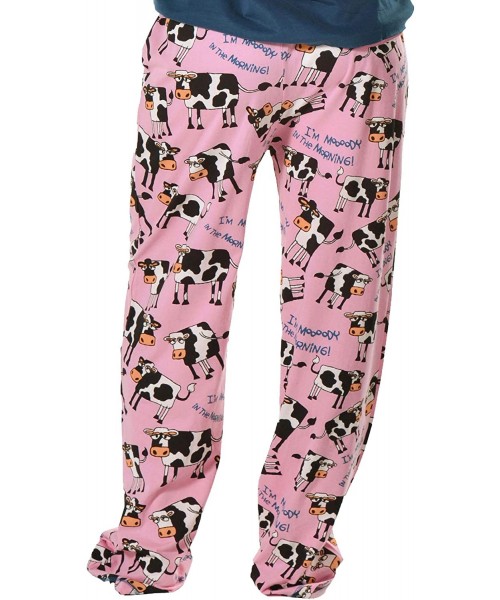 Tops Pajamas for Women- Cute Pajama Pants and Top Set- Separates - Moody in the Mornings Womens Pajama Pants - CI18SY9S9YS