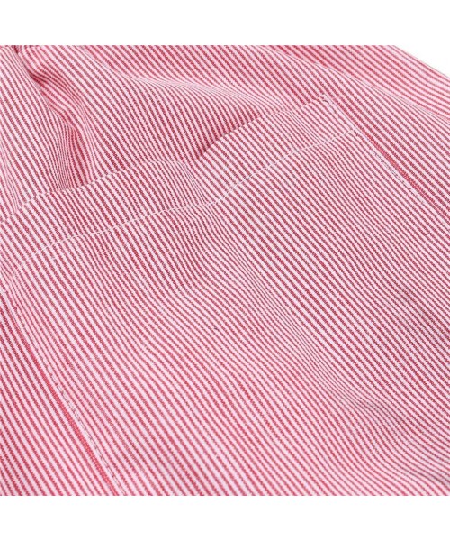 Thermal Underwear Stripes Shorts for Men-Casual Big and Tall Drawstring Walk Shorts Elastic Waist Pants with Pockets - Pink -...
