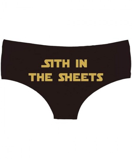 Panties Fun Womens Funny Underwear - Sexy Panties Bachelorette Gift XS-XXL - Jedi Vs Sith - C3194M6IQHQ