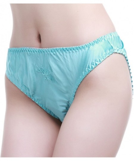 Panties Lot 4 Pair Silk Womens Bikini Ladies Panties XL(33-35)[Pack A] - CJ11MM2IND7