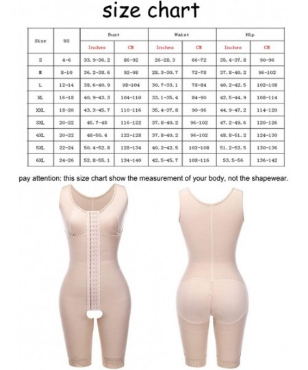 Shapewear Tummy Control Shapewear Body Shaper Bodysuit Slimming Trainer Slimmer Seamless Panties for Women - Beige - C418TI6ZWZA