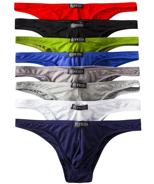 G-Strings & Thongs Men's Modal Comfortable G-string Thongs Sexy Low Rise Bikini Briefs Underwear - Briefs1 - CV12OB0RC7Z