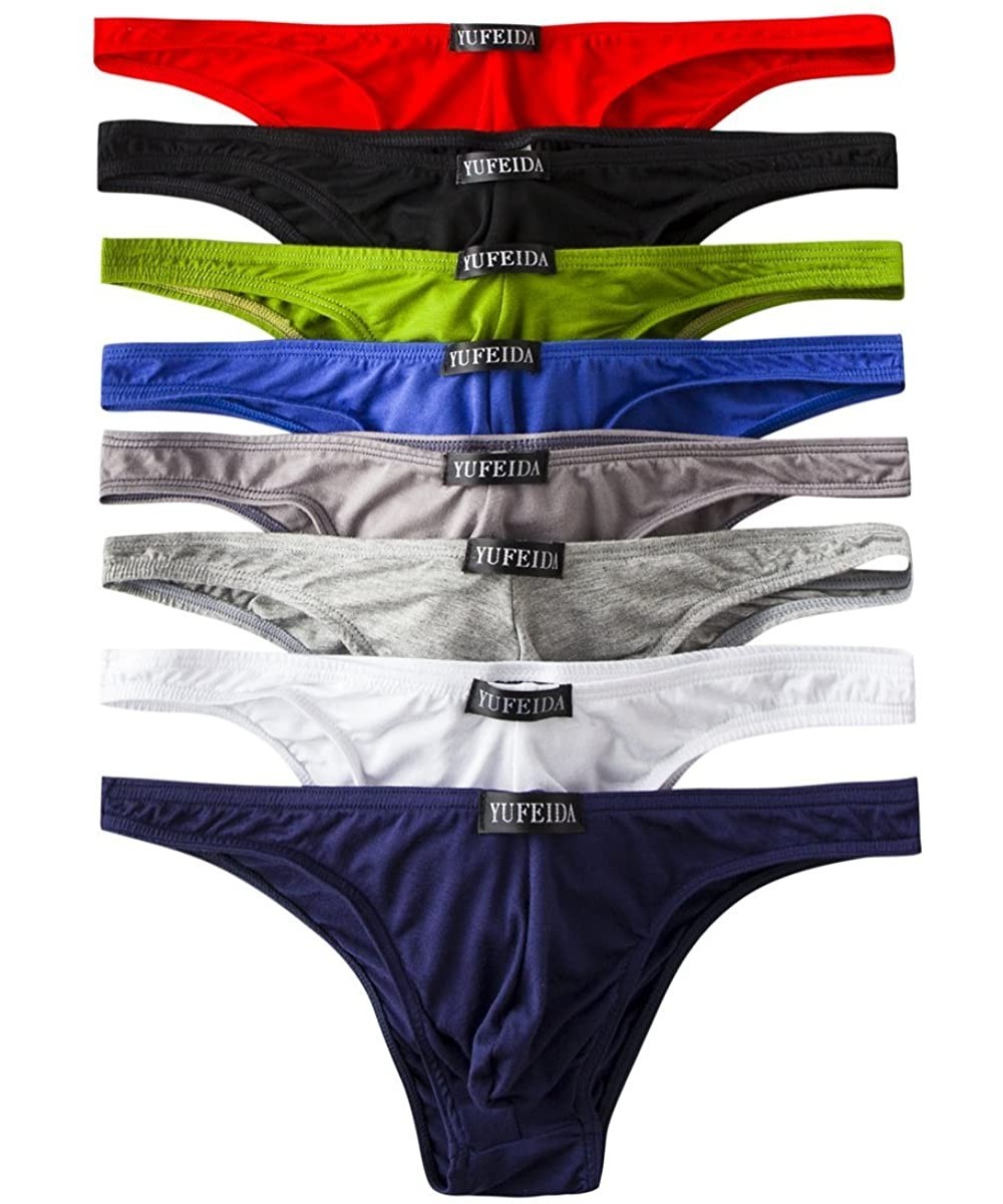 G-Strings & Thongs Men's Modal Comfortable G-string Thongs Sexy Low Rise Bikini Briefs Underwear - Briefs1 - CV12OB0RC7Z