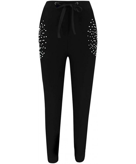 Sets Tracksuit Sweatshirt Pants Sets Women 2Pcs Sports Long Sleeve Casual Suit - Black 03 - CK1982ZYZNK