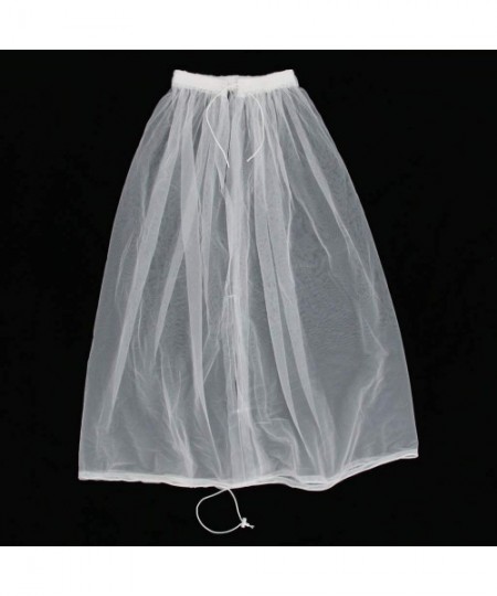 Slips Womens Petticoat Multi-Purpose Creative Wedding Petticoat Wedding Underskirt White - C3198ZO6W86