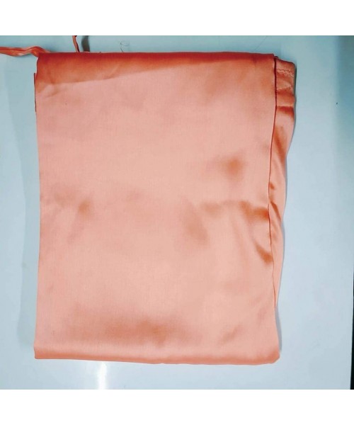 Slips Satin Peach Indian Saree Petticoat Stitched Underskirt Undercoat Adjustable Waist Sari Skirt Quilted PS - CZ190U4WC9W