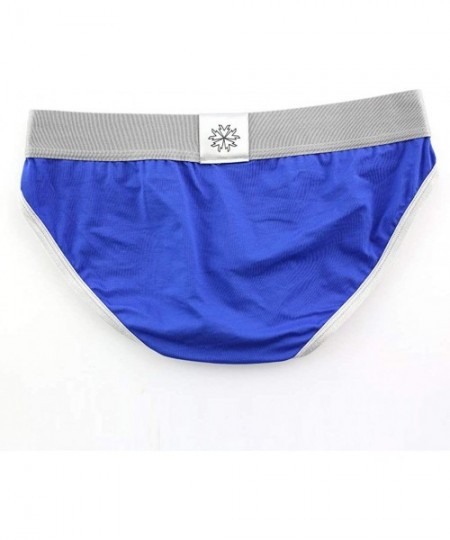 G-Strings & Thongs Underwear for Men- Breathable Stretch Cotton Thong Underwear Men's Fashion Classic G-String - Dark Blue - ...