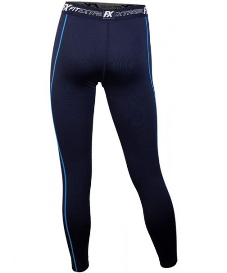 Thermal Underwear Womens MAXHEAT Soft Fleece Seamless Stretch Thermal Underwear Bottom - C_max Heat Bottom Navy - CL18RLU07Z7