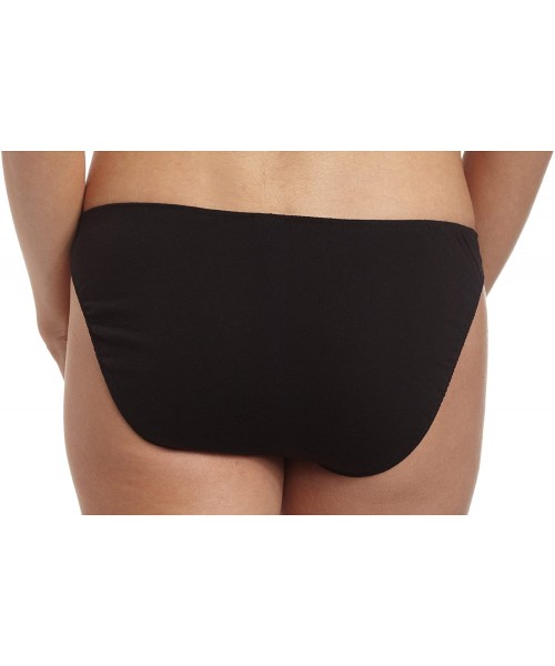 Panties Women's Organic Cotton Hipster Panty - Black - CX113RYMJIT