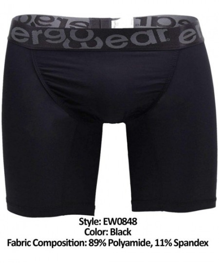Trunks Mens Underwear Boxer Briefs Trunks - Black_style_ew0848 - C318TY58QTY