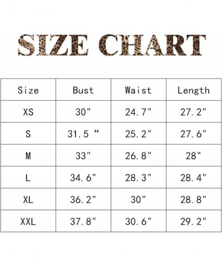 Shapewear Women's Printed Off Shoulder Bodysuit Colorful Jumpsuits Tops Stretch Bodysuit - Leopard1 - CF190MLEN7U