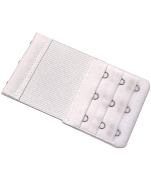 Accessories 5Pcs Bra Extenders Strap Buckle Extension 3 RowsHooks Extender Sewing Tool Intimates Accessories for Women - Whit...