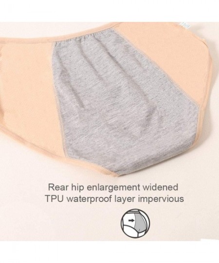 Panties 3Pcs Leak Proof Menstrual Panties Cotton Panties Women Sexy Physiological Underwear - 8 - CU18ADAS3XW