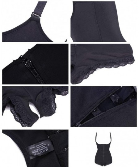 Bustiers & Corsets Corsets Waist Trainer Woman Control Corset Slimming Shapewear Underwear Underwear Bodysuits-Black-XXXL - B...