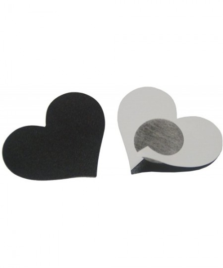 Accessories Heart Shape Nipple Covers Satin Adhesive Breast Pasties Petals - Y-10pairs Mixed3 - C1188ASW9TC