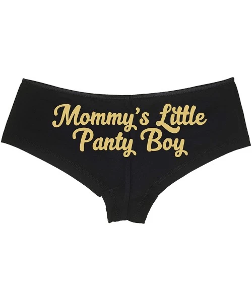 Panties Mommys Little Panty Boy for DMLB or Sissy Boys Black Boyshort - Sand - CI18NUSUHNR