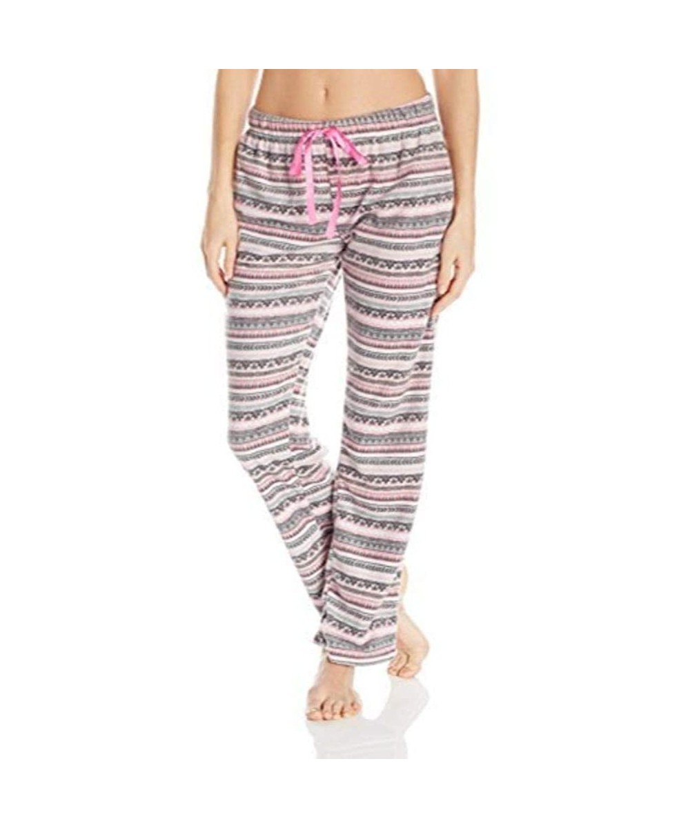 Sets Women's Striped Waffle-Knit Pajama Set - Ivory/Grey - CO12N18PO8V