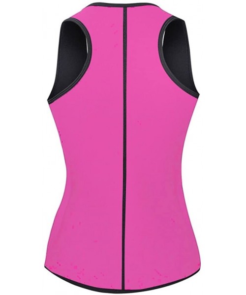 Shapewear Women's Neoprene Waist Trainer Tank Top Sweat Sauna Vest Weight Loss with Zipper and Adjustable Waist Trimmer Belt ...
