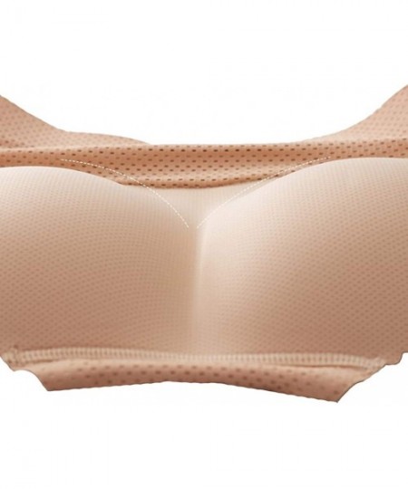 Shapewear Womens Butt Lifter Lace Padded Panties Hip Enhancer Underwear Body Shaper - Style-1-nude - CG18Y9NECT8
