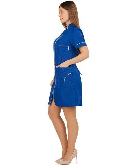 Nightgowns & Sleepshirts Dressing gown"Sarah" for supermarket sellers uniform sales exquisite - Blue - CY19DHSHKEA