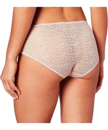 Panties Women's Modern lace Trim Hipster - Rosewater - CH188OHXY7X