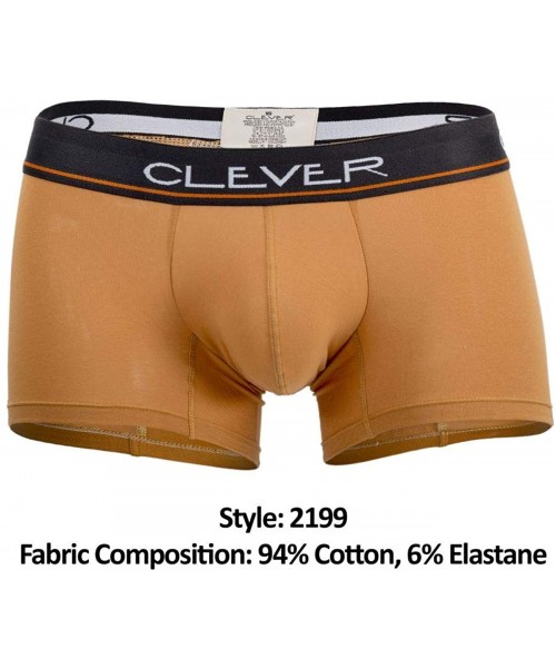 Boxer Briefs Limited Edition Boxer Briefs Trunks Underwear for Men - Brown-47_style_2199 - C118M9NH78R