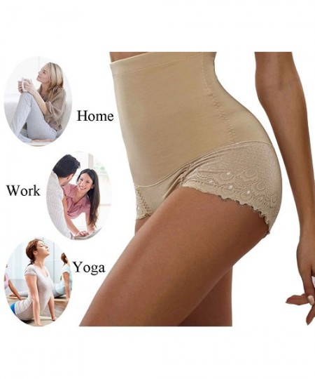 Shapewear Women Body Shaper Tummy Control Panties Seamless- High Waisted Shapewear Briefs Butt Lifter Slimming Corset - 1 Kha...