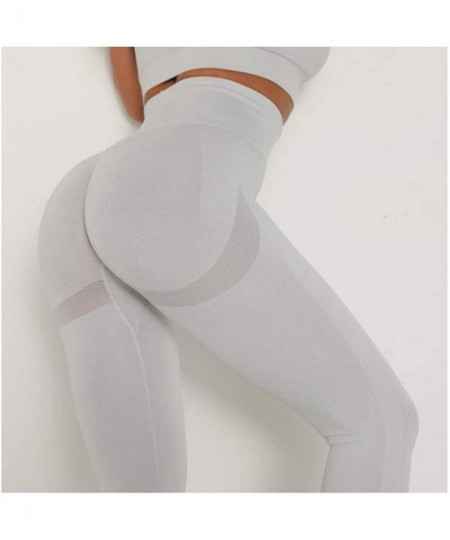 Shapewear Women's High Waist Yoga Pants Tummy Control Ruched Butt Lifting Stretchy Leggings - Red - C919DC9WXMK