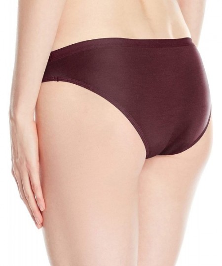 Panties Women's Siren Merino Wool Bikini Underwear - Velvet - C5189XH0O3E