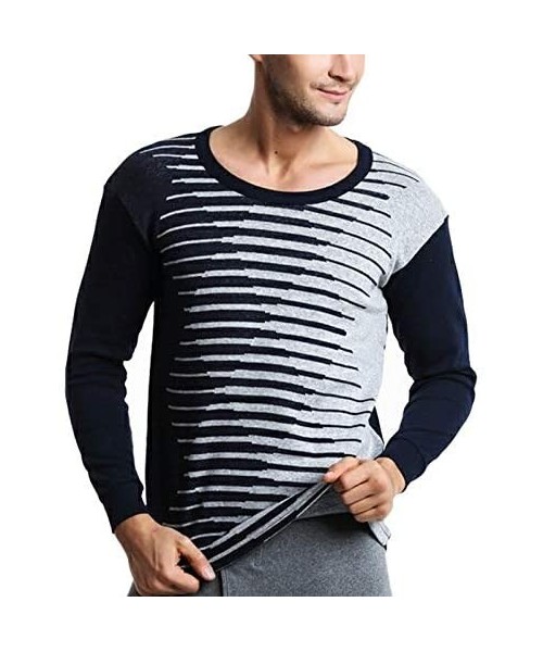 Thermal Underwear Men's Clothing Clothes for Mens Warm Pants for Winter Thermal Underwear Men Long Johns Sexy Two Piece Set C...