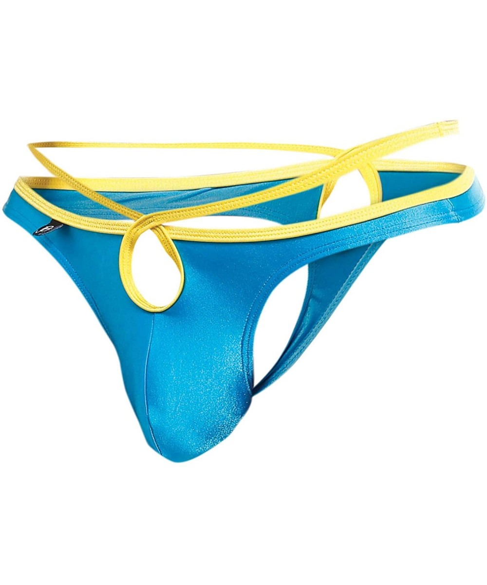 G-Strings & Thongs Holes Thong - Turquoise - CY1970M08MS