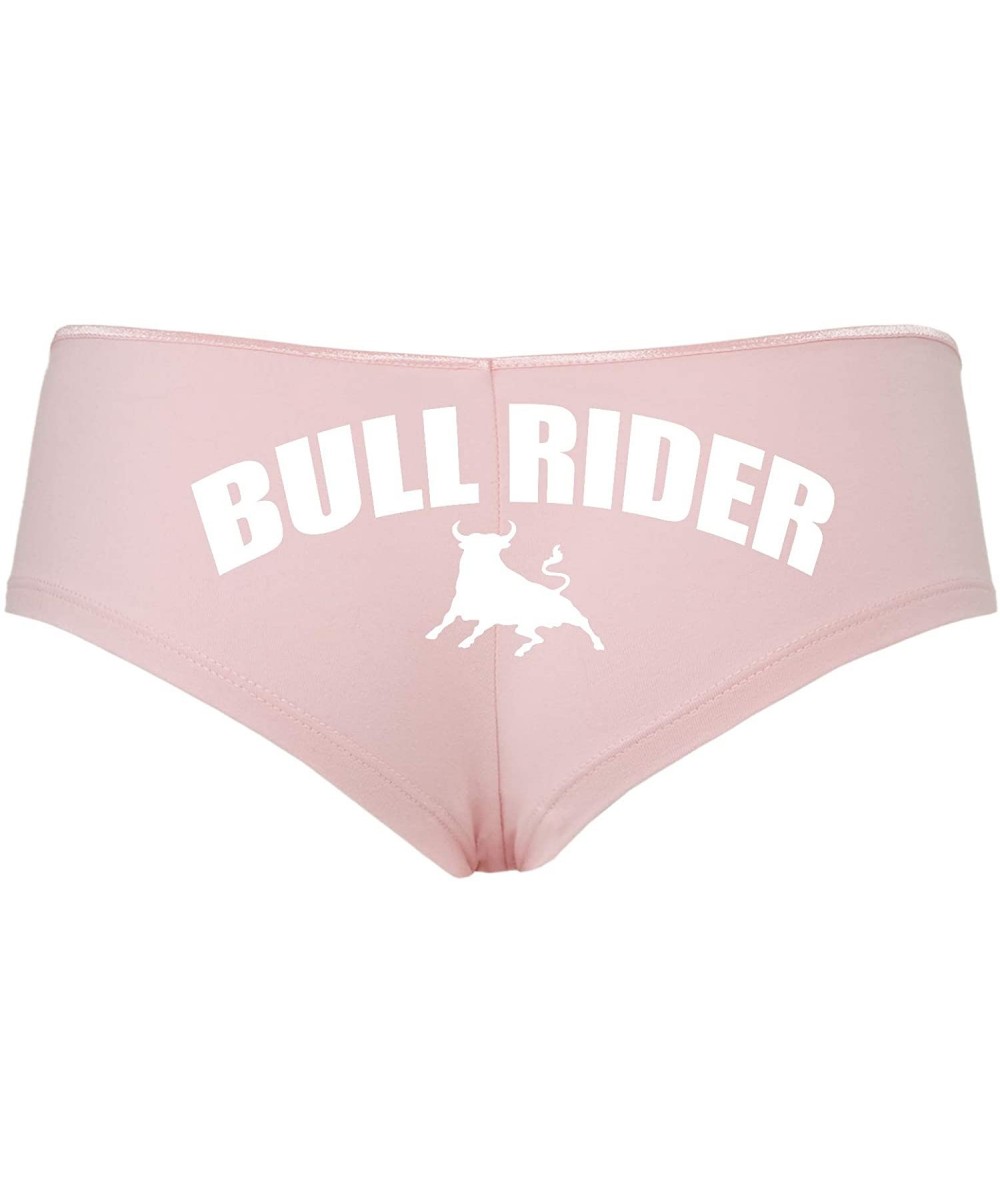 Panties Bull Rider Size Queen of Spades BBC Lover hot Wife Pink Undies - White - CS18SQRCK7A