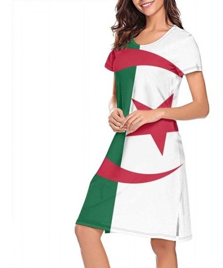Nightgowns & Sleepshirts Women's Sleepwear Tops Chemise Nightgown Lingerie Girl Pajamas Beach Skirt Vest - White-21 - CX197HH...