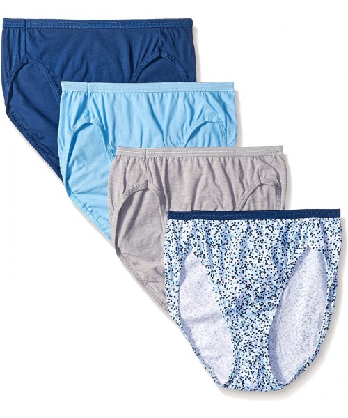 Panties Women's 4-Pack Hi-Cut Panties - Assorted C6 - C411AH6V5O3